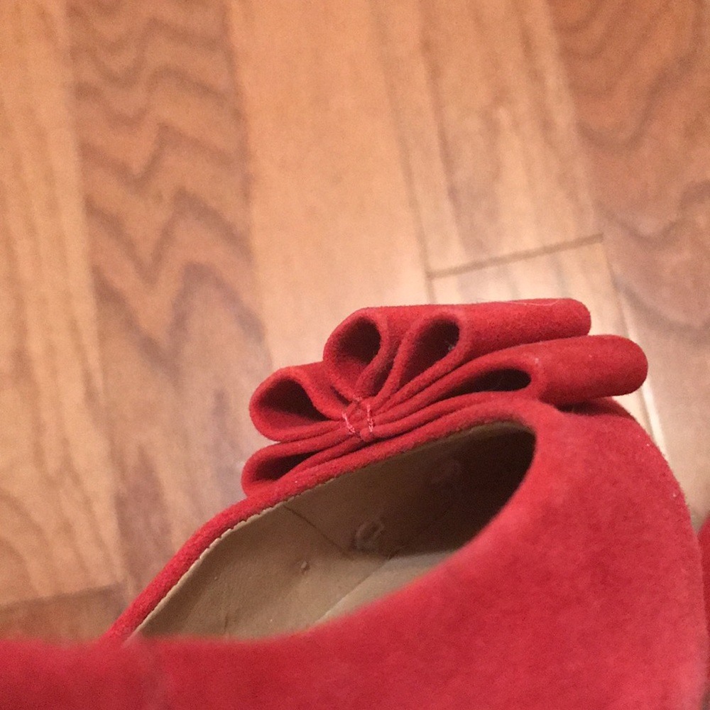 Talbots red heels - Picture 7 of 10